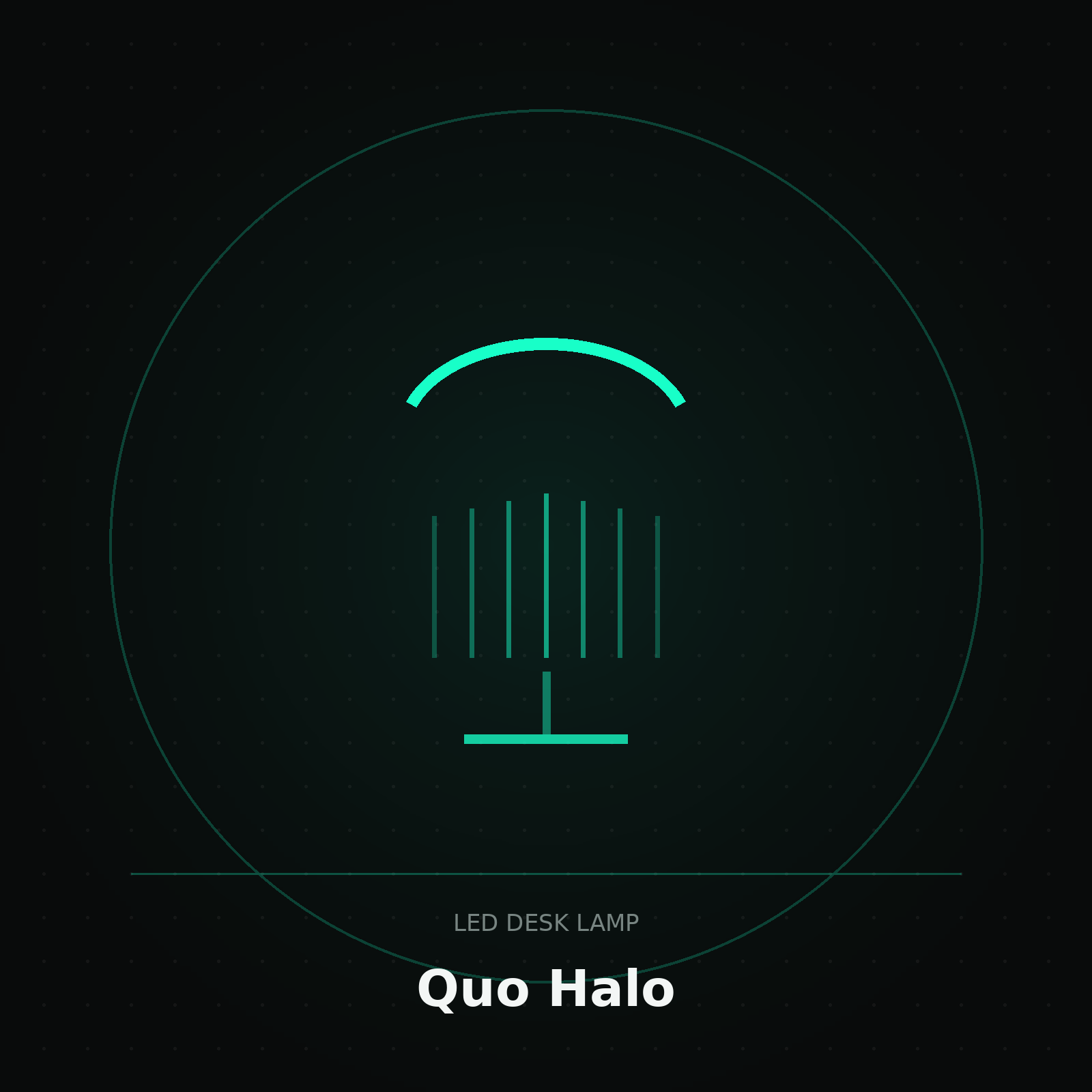 Quo Halo Desk Lamp — demo illustration 2 of 2